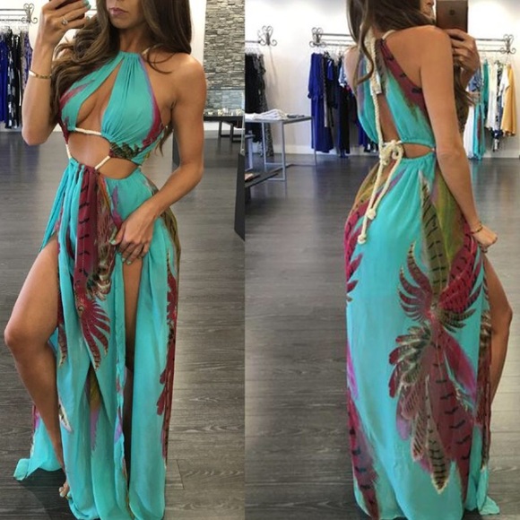 Dresses & Skirts - Maxi dress  rope dress